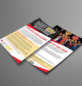 Big colorful photos will make your event poster catch peoples eye. 